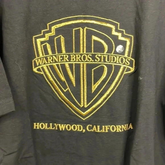 1990s Warner Brothers Studio Mens Tshirt NEW with tags Size XL Hollywood, CA - Picture 2 of 5